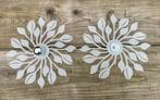Vintage retro decoratieve wandlampen uit de seventies., Ophalen of Verzenden, Gebruikt, Metaal, Vintage, retro