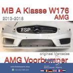 W176 AMG Voorbumper compleet met gril Mercedes A Klasse 2015, Gebruikt, Ophalen of Verzenden, Bumper, Mercedes-Benz