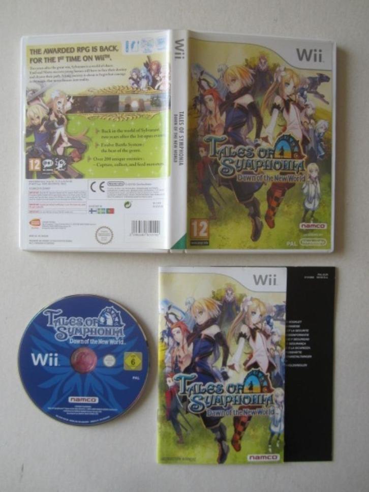 Tales of Symphonia Nintendo Wii (RPG), Spelcomputers en Games, Games | Nintendo Wii, Zo goed als nieuw, Role Playing Game (Rpg)