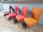 Montis Spica eetkamerstoelen - refurbished - nieuw leer, Ophalen, Nieuw, Metaal, Rood