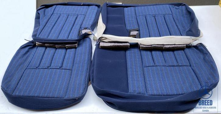 NOS bekledingsset achterbank blauw Mercedes W124 T-Model, Auto-onderdelen, Interieur en Bekleding, Mercedes-Benz, Nieuw, Ophalen of Verzenden