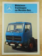 Mercedes Middelzware Bakwagen Brochure 1977 - 1013 t/m 1624, Ophalen, Mercedes, Zo goed als nieuw, Mercedes-Benz