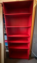 IKEA Billy Boekenrek - Rode Uitvoering, Ophalen, Gebruikt, 200 cm of meer, 50 tot 100 cm
