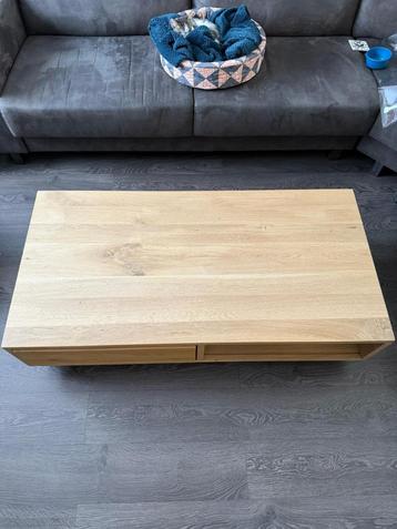 Eikenhout Salontafel  "nieuw in doos "