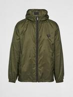 Prada zomerjas - Re-Nylon blouson jacket, Ophalen, Prada, Groen, Maat 56/58 (XL)