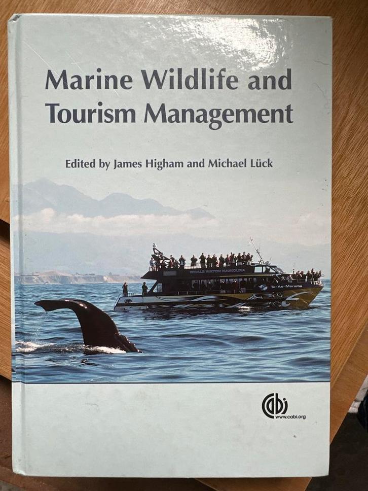 Marine Wildlife & Tourism Management, Boeken, Natuur, Zo goed als nieuw, Natuur algemeen, Ophalen of Verzenden