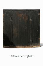 Grote haardplaat " Pilaren der vrijheid ", Antiek en Kunst, Curiosa en Brocante, Ophalen