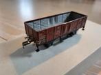 Tk Fleischmann open goederenwagon metaal 1205, Hobby en Vrije tijd, Gebruikt, Gelijkstroom, Fleischmann, Wagon