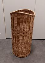 Vintage / Retro rotan paraplubak. Jaren '70, Huis en Inrichting, Woonaccessoires | Paraplubakken, Ophalen of Verzenden, Gebruikt