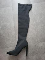Zwarte overknee laarzen, Kleding | Dames, Schoenen, Ophalen of Verzenden, Zo goed als nieuw, Zwart, Hoge laarzen