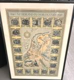 Nederland in Oorlogstijd 1940-1945, ingelijste poster 9783, Verzamelen, Posters, Ophalen, Met lijst, A1 t/m A3, Overige onderwerpen