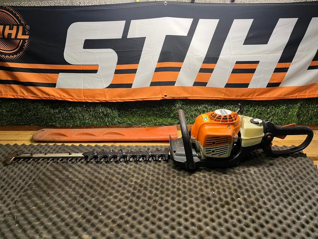 STIHL HS 81R Heggenschaar Benzine 60cm meslengte, Tuin en Terras, Hand-tuingereedschap, Ophalen of Verzenden, Zo goed als nieuw
