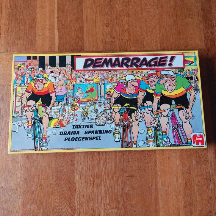 Vintage bordspel Demarrage! Van Jumbo, Hobby en Vrije tijd, Gezelschapsspellen | Bordspellen, Gebruikt, Ophalen of Verzenden