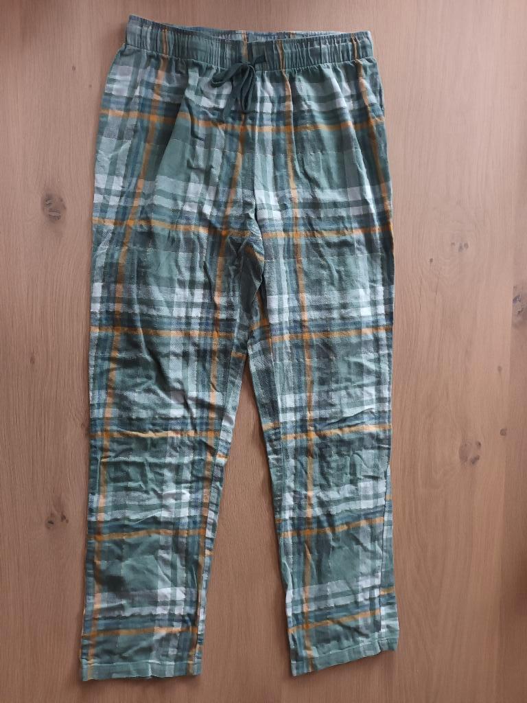 Lange pyjamabroek pyjama broek lang hema maat S geruit dames, Hema, Ophalen of Verzenden, Gedragen, Maat 38/40 (M)