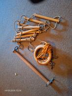 Rekstok, touwladder en ringen voor speeltoestel, Ophalen of Verzenden, Gebruikt, Klimtouw