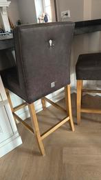 2 Rivièra maison barkrukken zgan, Huis en Inrichting, 2 krukken, Ophalen of Verzenden, Zo goed als nieuw, 60 tot 90 cm