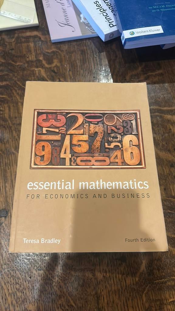 Diverse boeken voor studie bedrijfskunde erasmus., Ophalen of Verzenden, Alpha, Zo goed als nieuw, WO