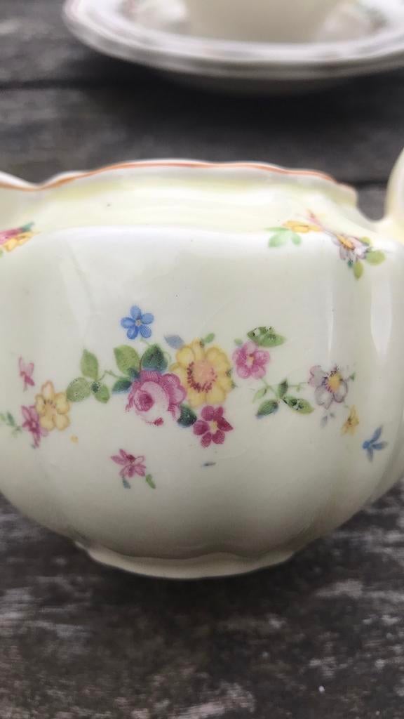 Petrus Regout kannetje met bloemetjes, Antiek en Kunst, Ophalen of Verzenden