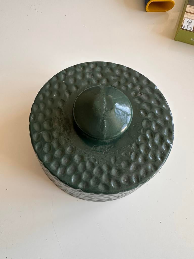 VERKOCHT Big Green Egg keramische MEDIUM afdekdop, Tuin en Terras, Ophalen of Verzenden, Gebruikt, Big Green Egg (origineel)