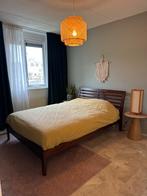 Houten bedframe 140x200cm - Gratis af te halen!, Ophalen, Gebruikt, Bruin, 140 cm