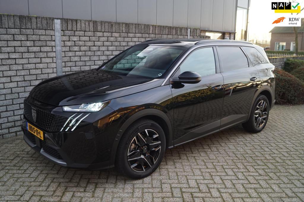 Peugeot 5008 1.2 Hybrid 136 PK Allure Autom 7 Pers Half Lede, Adaptive Cruise Control, 136 pk, Gebruikt, 1199 cc