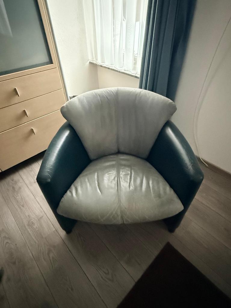 Leolux fauteuil, Huis en Inrichting, Fauteuils, Gebruikt, Ophalen of Verzenden, Leolux, 50 tot 75 cm