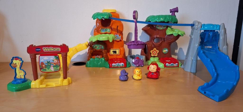 VTech Zoef Zoef Dieren: Avonturenjungle, Kinderen en Baby's, Speelgoed | Vtech, Ophalen of Verzenden, Gebruikt, 6 maanden tot 2 jaar