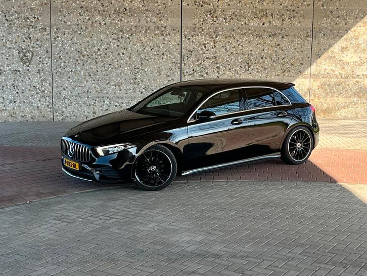 Mercedes-Benz A-Klasse A 200 163pk 2018 Zwart, Auto's, Mercedes-Benz, Particulier, A-Klasse, ABS, Adaptieve lichten, Airbags, Airconditioning