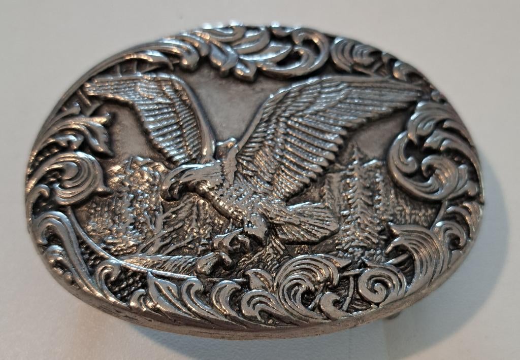 NIEUW Buckle Gesp American Eagle zilver kleur, Losse buckle of gesp, Overige kleuren, Ophalen of Verzenden, Nieuw