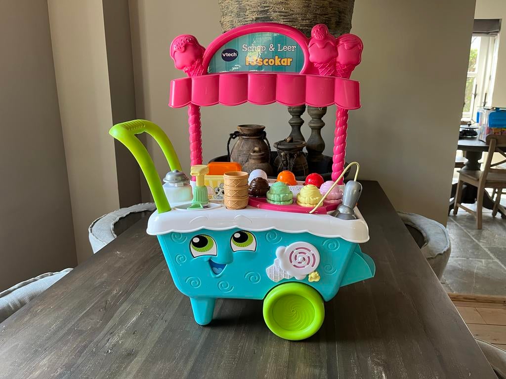 Vtech ijscowagen, Ophalen, Zo goed als nieuw, 6 maanden tot 2 jaar