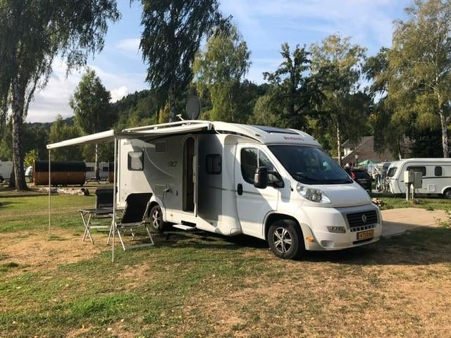 dethleffs T6901 Eighty jubileum editie, Ringverwarming, Fiat, 7 tot 8 meter, Luifel