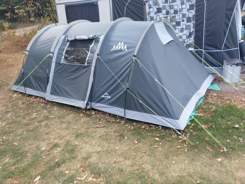 Kampeertent met 2 slaapcabines, Caravans en Kamperen, Tenten, Ophalen of Verzenden