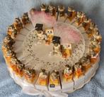 geboorte bedankjes, taart van 25 stuks, Ophalen of Verzenden, Nieuw