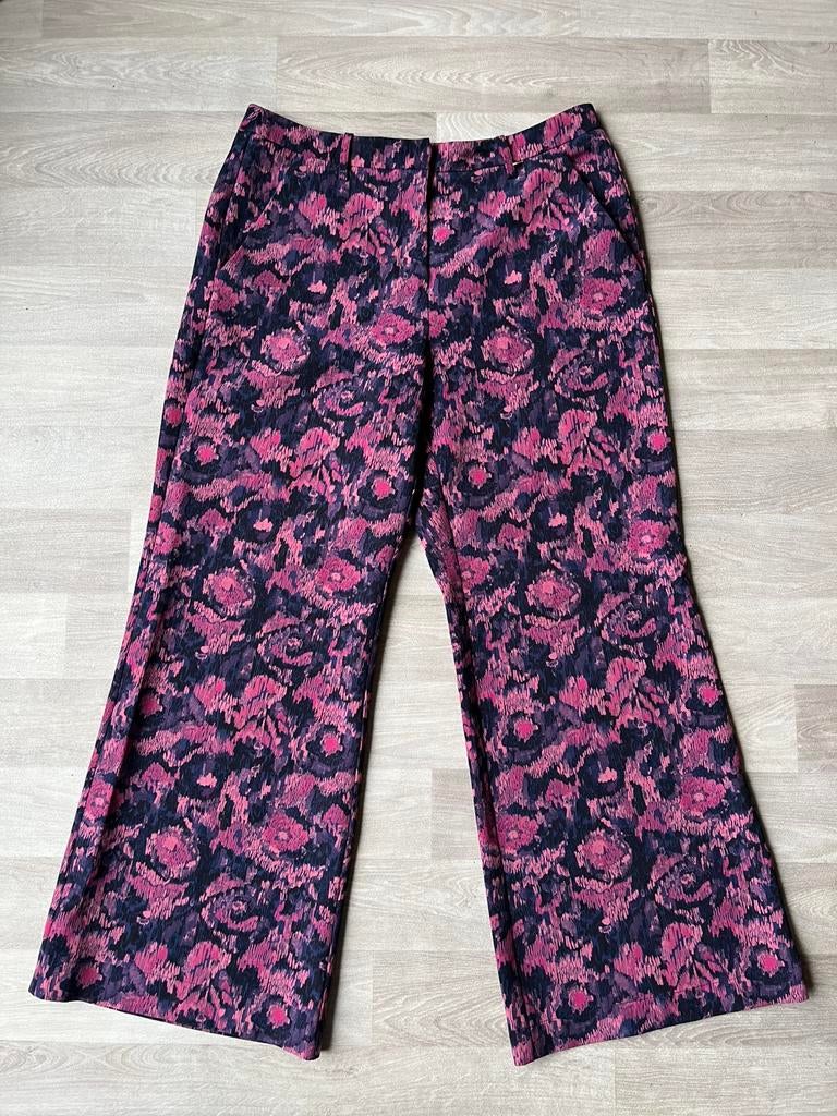 Nieuwe Fabienne Chapot pantalon Maat 42 broek L paars roze, Verzenden, Maat 42/44 (L), Zo goed als nieuw, Roze