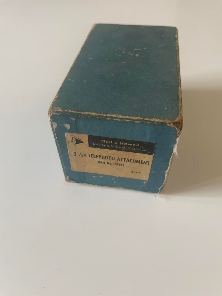 Bell & Howell 2,5 x telephoto attachment, Verzamelen, Fotografica en Filmapparatuur, Ophalen, 1940 tot 1960