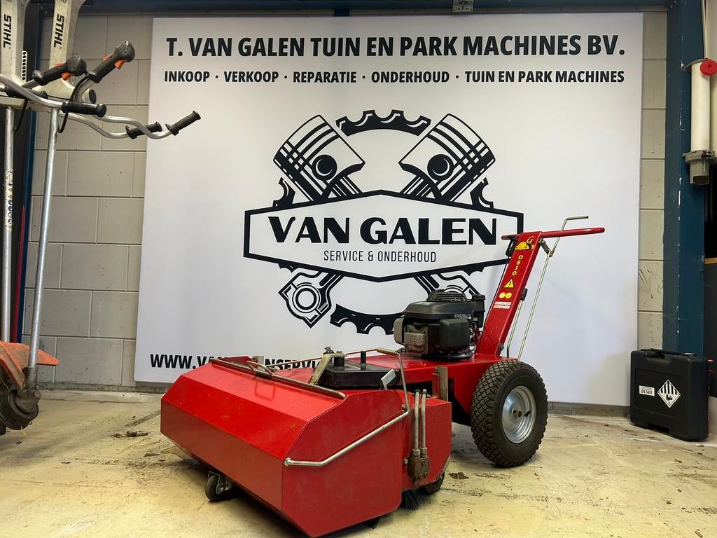Gs m sweep 0850 veegmachine veeg machine borstel machine, Tuin en Terras, Veegmachines, Ophalen of Verzenden