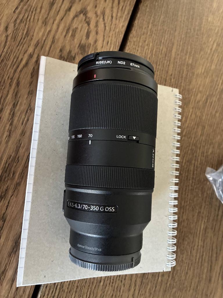 Sony E 70-350mm F4.5-6.3 G OSS lens E-mount, Audio, Tv en Foto, Fotografie | Lenzen en Objectieven, Ophalen, Zo goed als nieuw
