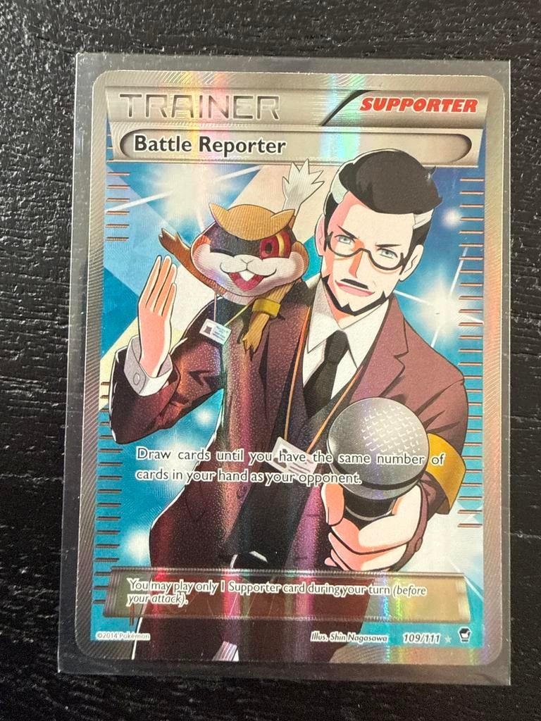 Battle reporter 109 pokemonkaart, Ophalen of Verzenden