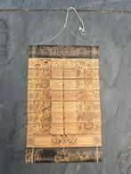 Astrologie Balinese Hindu kalender bewerkt bamboe handwerk, Ophalen of Verzenden
