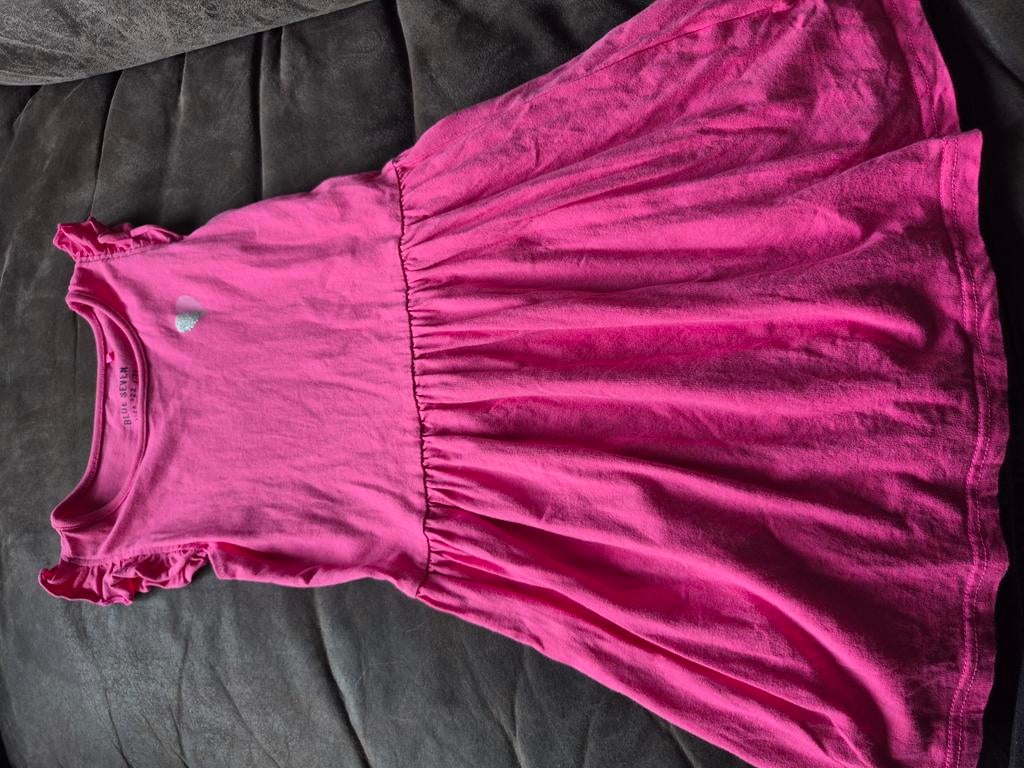 Leuk jurkje maat 122 blue seven, Kinderen en Baby's, Kinderkleding | Maat 122, Ophalen of Verzenden, Zo goed als nieuw, Meisje
