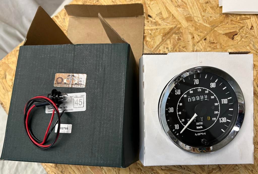 Smiths speedometer mph km/h. 100mm, Ophalen of Verzenden, Nieuw, Mini