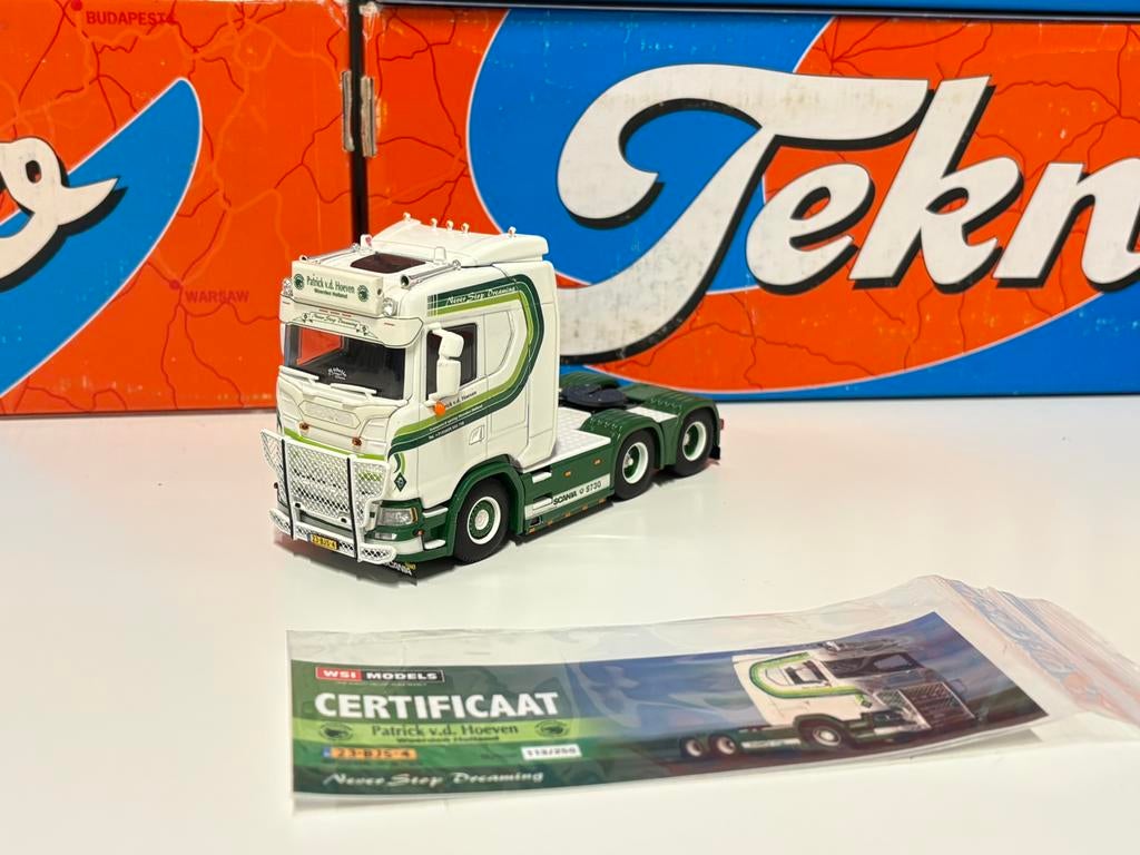 Wsi vd Hoeven, Hobby en Vrije tijd, Modelauto's | 1:50, Ophalen of Verzenden, Zo goed als nieuw, Bus of Vrachtwagen, Wsi