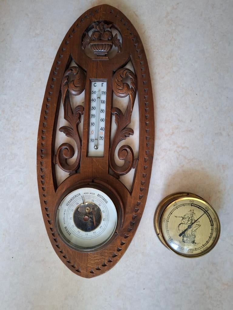 Weerstation met losse hydrometer, Ophalen of Verzenden