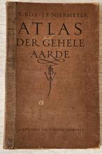 Bos schoolatlas Der Gehele Aarde  1955, Boeken, Gelezen, P.R. Bos, J.F. Niermeyer, Ophalen of Verzenden, Landkaart