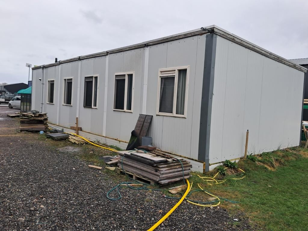 Woonunit, woonunits, keten , tijdelijke woning,, Doe-het-zelf en Verbouw, Bouwketen en Schaftketen, Ophalen of Verzenden