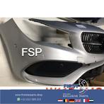 W117 CLA Facelift AMG Voorbumper compleet zilvergrijs bumper, Gebruikt, -, Voor, Ophalen of Verzenden