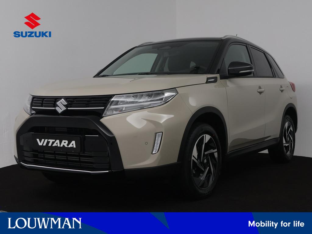 Suzuki Vitara 1.4 Boosterjet Smart Hybrid Style | Apple Carp, Auto's, Suzuki, Voorwielaandrijving, 12 maanden, Stof, Zwart