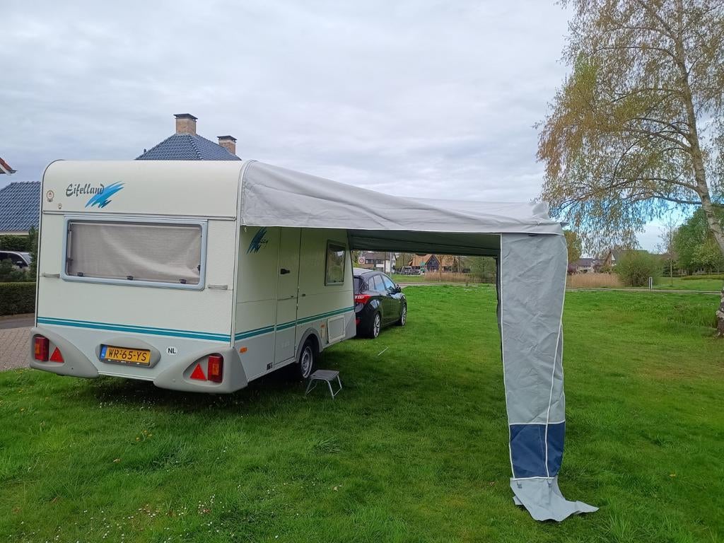 Obelink voortent, luifel en erker, Ophalen