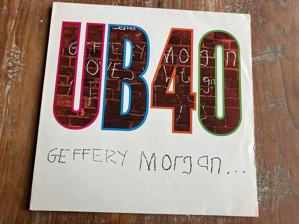 UB40 - Geoffrey Morgan LP (1980s Reggae/Pop Vinyl), Ophalen of Verzenden, Gebruikt, 12 inch