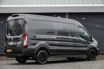 Ford Transit L3H2 | 2.0Tdci 165Pk A8 Aut. | 350 | Raptor Edi, Auto's, Bestelauto's, 12 maanden, Stof, Zwart, 4 cilinders